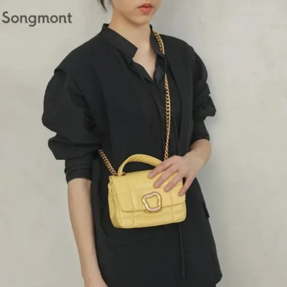 Authentic Songmont Mini chocolate bag - Full Set